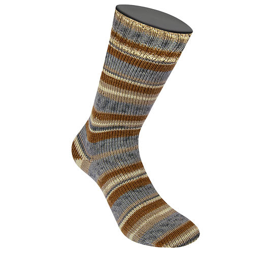 Meilenweit 100 Merino Extrafine grau-braun