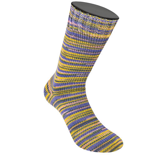 Meilenweit 100 Merino Extrafine flieder-gelb