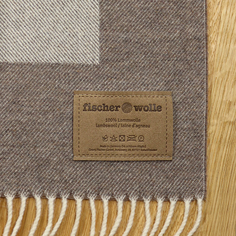 Decke "Fino" beige
