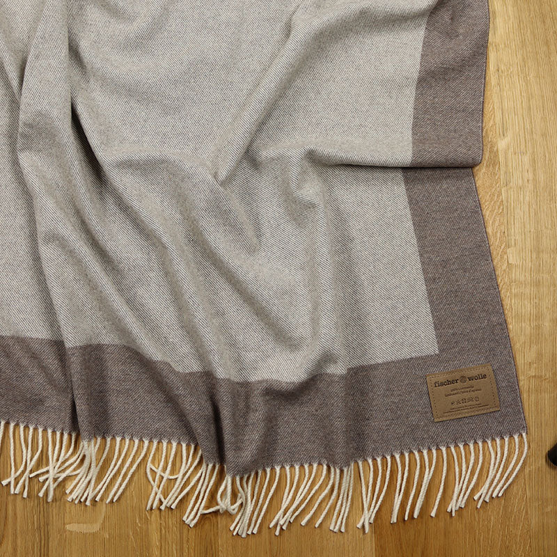 Decke "Fino" beige