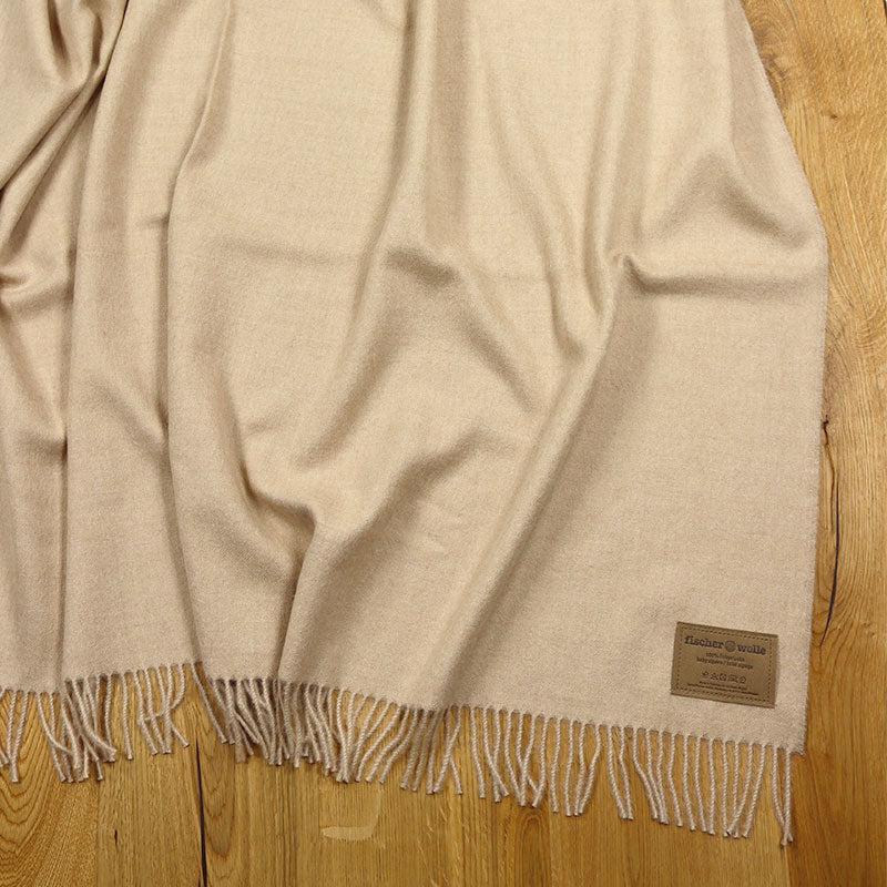 Decke "Lima" beige