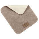 Sitzauflage "Ökolana" beige / weiß