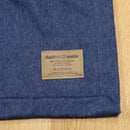 Decke "Como" dunkelblau / blau