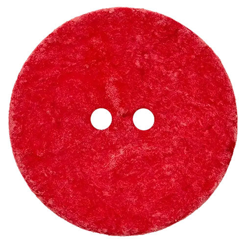 Zweilochknopf rot 18mm