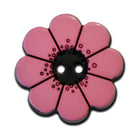 Blumenknopf orchidee 18mm