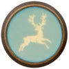 Metallknopf Hirsch h´blau 18mm