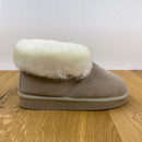Lammfell-Hausschuhe beige